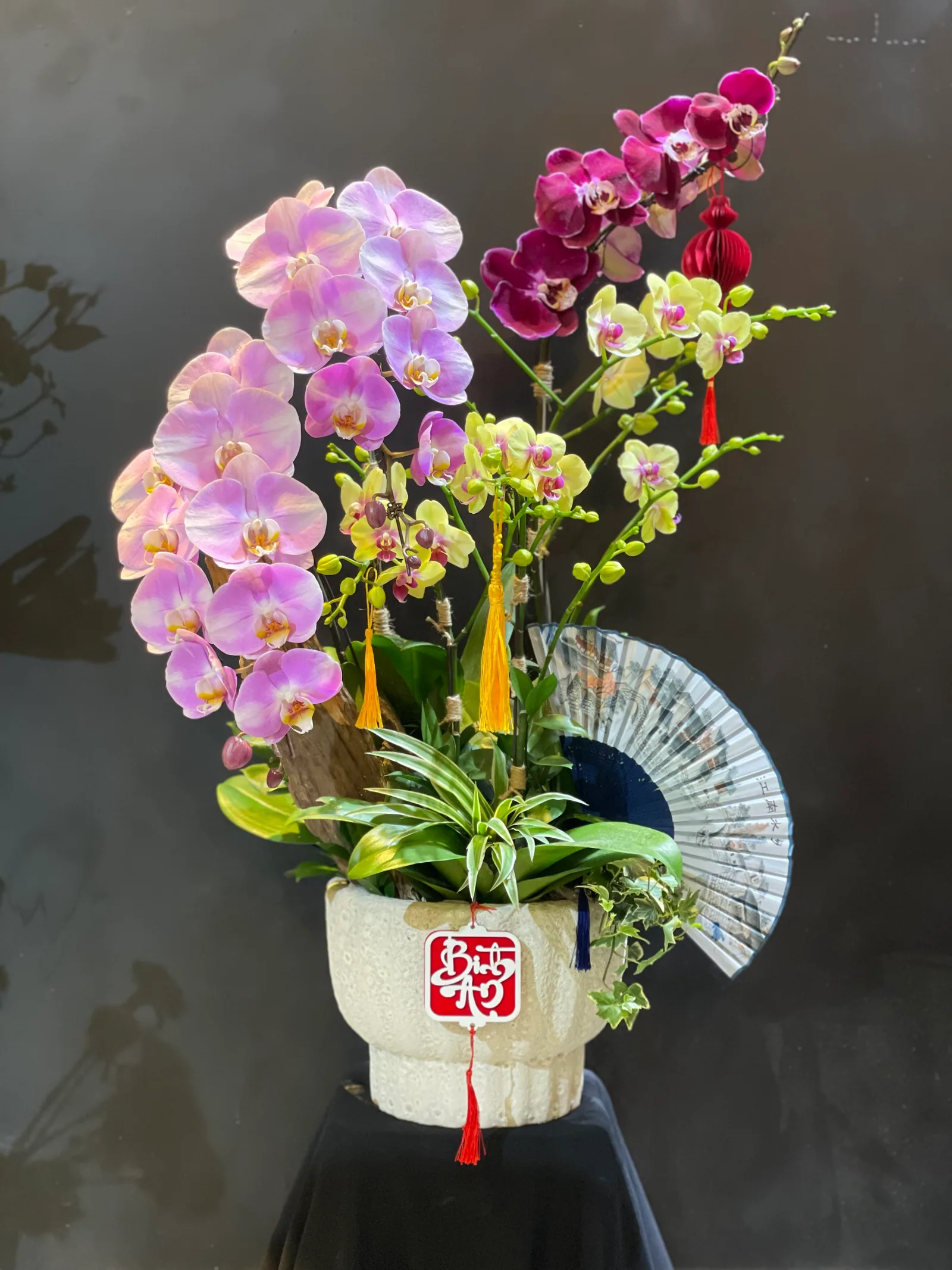 Quầy hoa Đà Lạt mới cắt được bày tại Sweet Garden